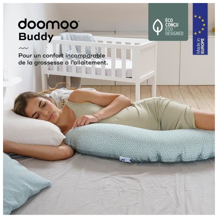 doomoo Coussin de Maternité et Coussin d'Allaitement Buddy, Ultra Con