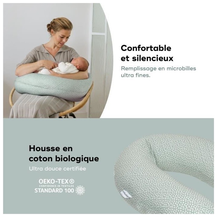 doomoo Coussin de Maternité et Coussin d'Allaitement Buddy, Ultra Con