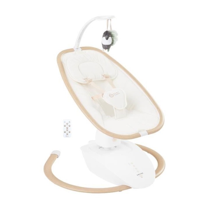 Babymoov Balancelle Bébé Swoon Hoop - Télécommande incluse, Ultra