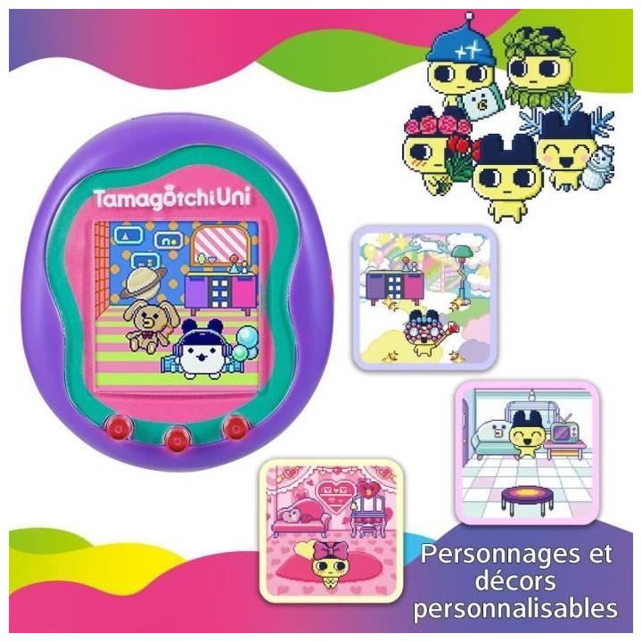 Tamagotchi Uni - Bandai - Modele Violet - Animal de compagnie virtuel
