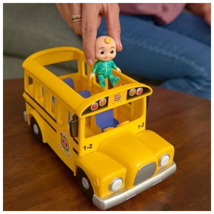 BANDAI Cocomelon - Bus scolaire musical
