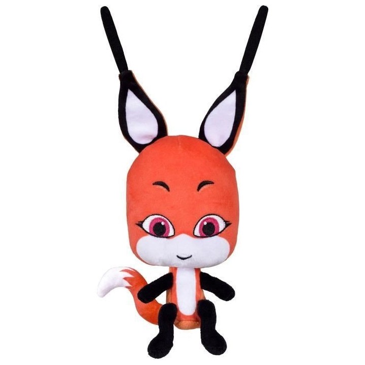 Peluche Trixx - BANDAI - Miraculous - Kwami de l'illusion renard