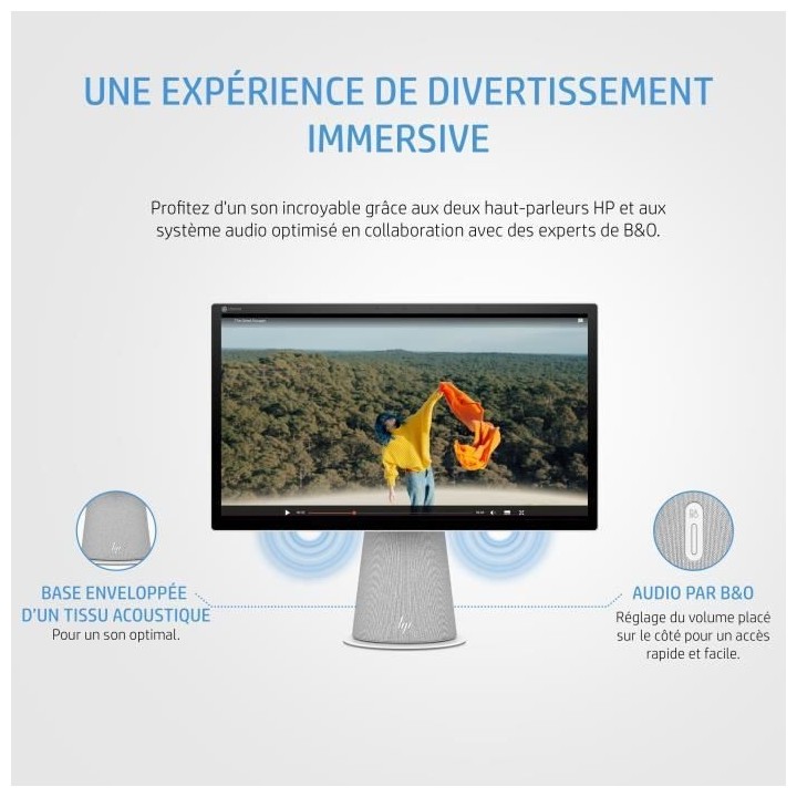 PC All-in-One Chromebase HP 22-aa0002nf - 21,5 FHD - Intel Core i3-101