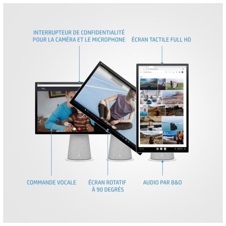 PC All-in-One Chromebase HP 22-aa0002nf - 21,5 FHD - Intel Core i3-101