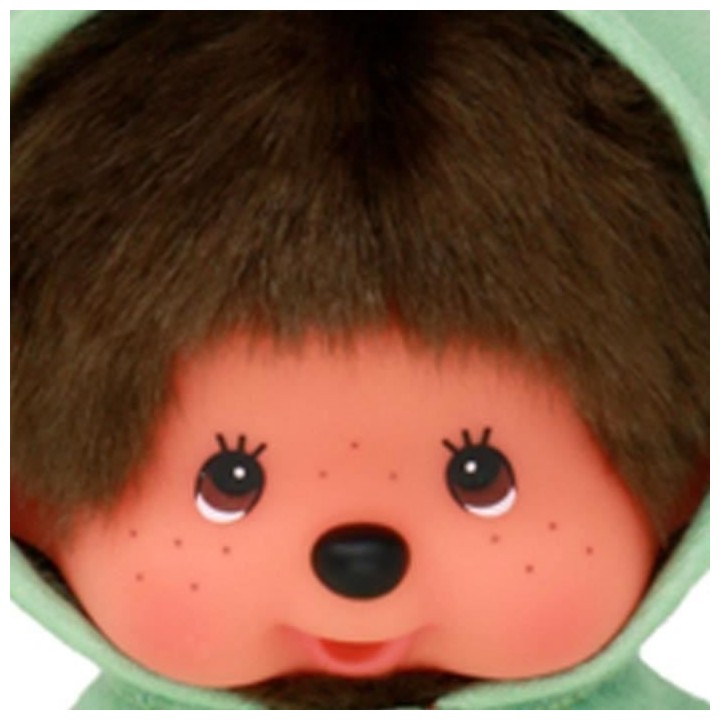 Peluche Monchhichi Dinosaure - BANDAI - 20 cm - Douce peluche
