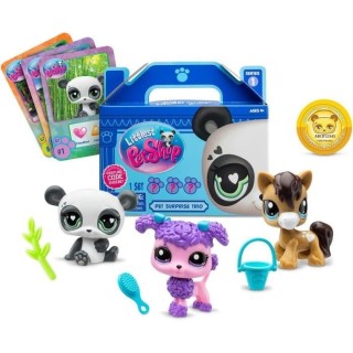 BANDAI - Littlest Pet Shop - 3 Pets surprise - Petits animaux a collec