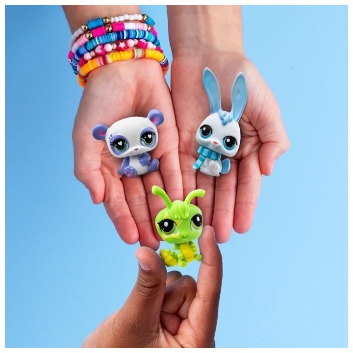 BANDAI - Littlest Pet Shop - 3 Pets surprise - Petits animaux a collec