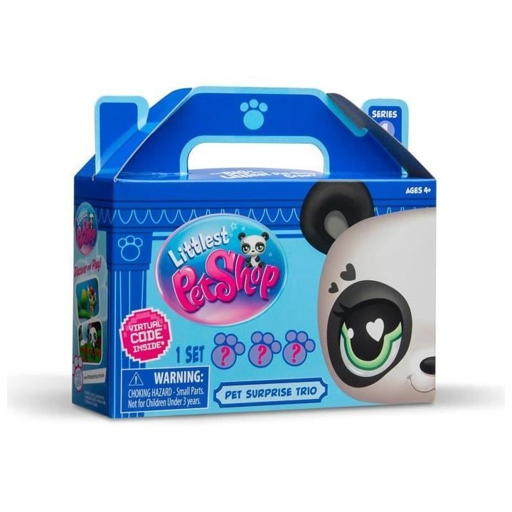 BANDAI - Littlest Pet Shop - 3 Pets surprise - Petits animaux a collec