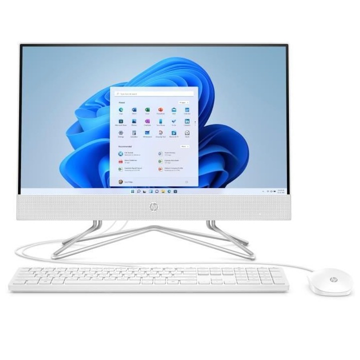 Ordinateur de bureau All-in-One HP - 22-dd2001nf - 22 FHD - J4025 - RA