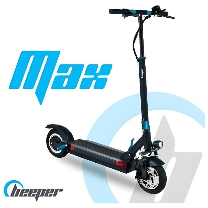Trottinette électrique pliable - BEEPER MAX FX10-G2-26 - 500W - 10 po
