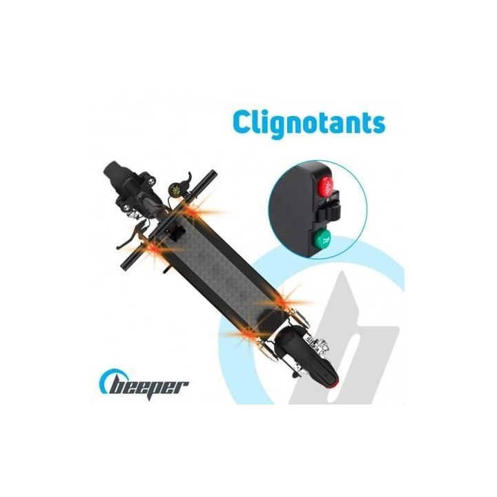 Trottinette électrique pliable - BEEPER MAX FX10-G2-26 - 500W - 10 po