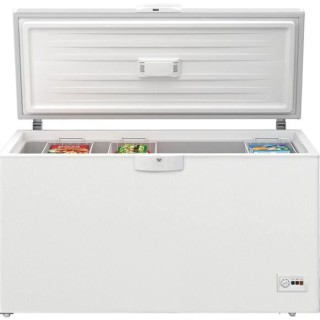 Congélateur coffre pose libre - BEKO - HSM46740 - Classe E - 451 L -