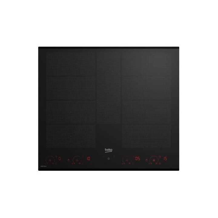 Table de cuisson a induction - BEKO - 8 inducteurs + 1 zone flexible -