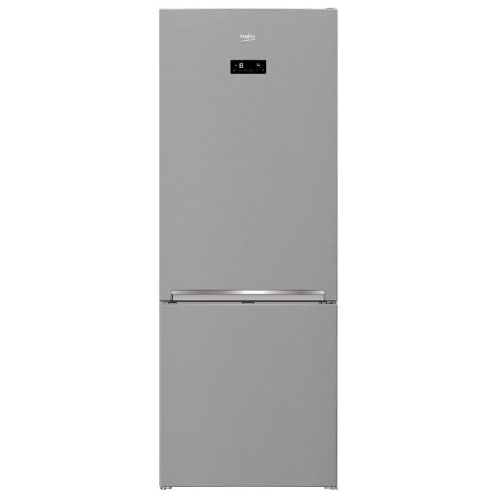Réfrigérateur pose-libre combiné - BEKO - RCNE560E40ZXPN - Classe E
