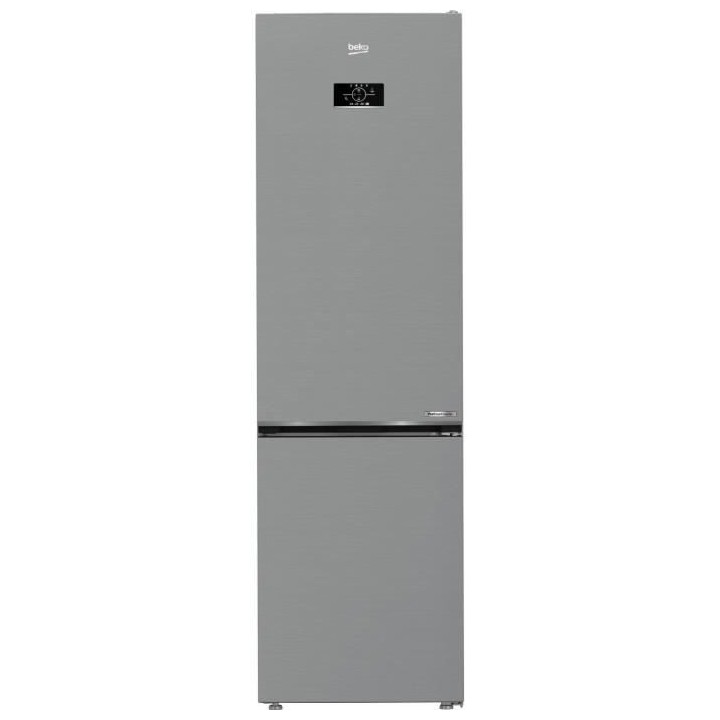 Réfrigérateur pose-libre combiné - BEKO - B5RCNE405HXB - Classe D -