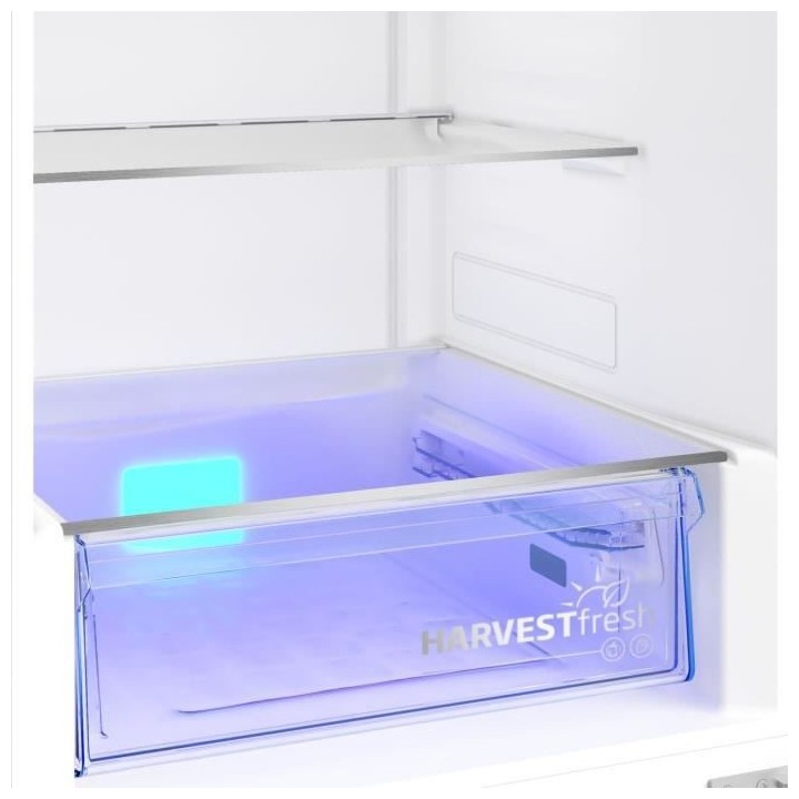 Réfrigérateur pose-libre combiné - BEKO - B5RCNE405HXB - Classe D -