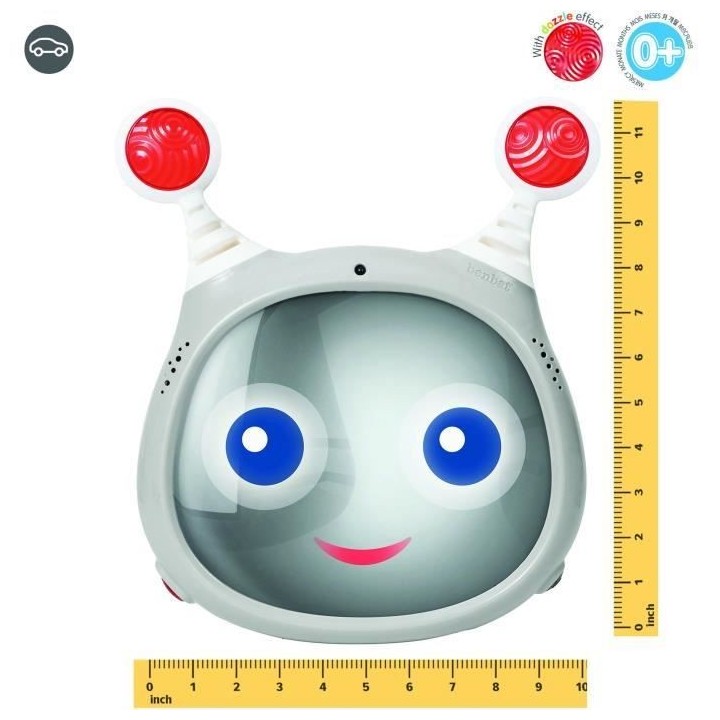 Miroir rétroviseur - BENBAT - Oly - Miroir d'appui-tete réglable ave