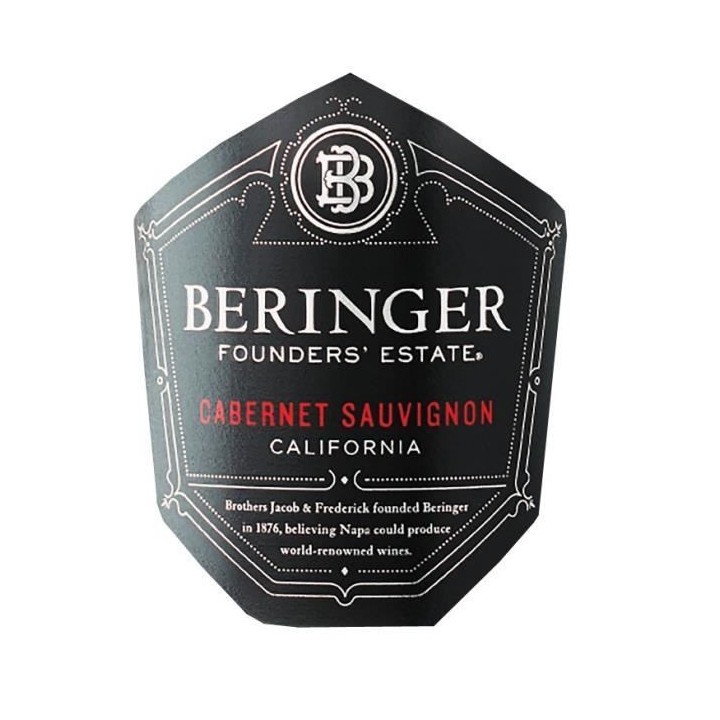 Beringer Founder Estate Cabernet Sauvignon - Vin rouge de Californie