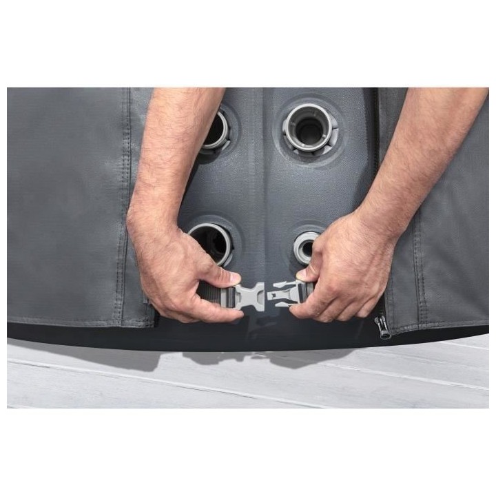 BESTWAY - Couverture thermique EnergySense™ pour spas rond 216 x 80