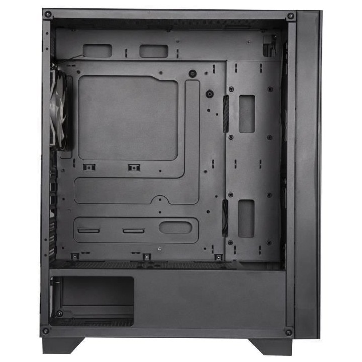 Boîtier PC - BITFENIX - Flow (Noir) - Moyen tour - Format ATX - Sans