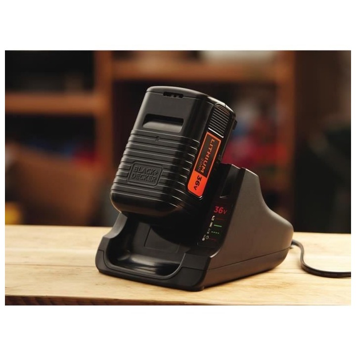 Batterie BLACK+DECKER 36V Li-Ion 2,0 Ah BL20362-XJ - Compatible avec l