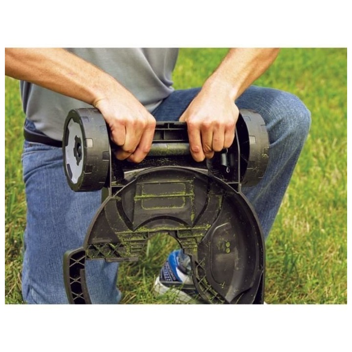 Socle de tonte 4 roues - BLACK + DECKER - CM100 - 28-30cm - Noir