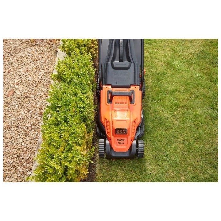 Tondeuse Filaire BLACK+DECKER BEMW471BH-QS 1600W 38 cm - 6 Hauteurs R