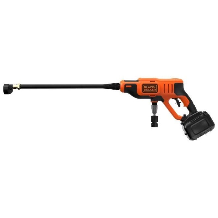 BLACK+DECKER BCPC18B-XJ Nettoyeur a pression 24 bars sans fil LITHIUM