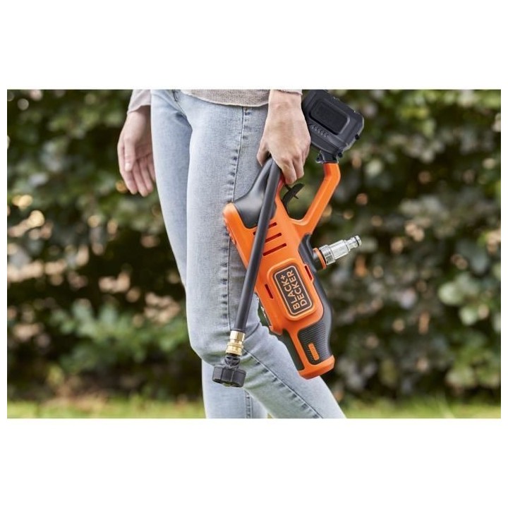 BLACK+DECKER BCPC18B-XJ Nettoyeur a pression 24 bars sans fil LITHIUM