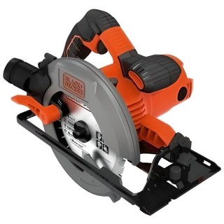 Scie circulaire filaire BLACK+DECKER CS1550-QS - Profondeur de coupe 6