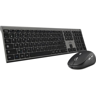 Clavier + souris - BLUESTORK - sans fil - Grapheme - Noir - PACK-WL-PC