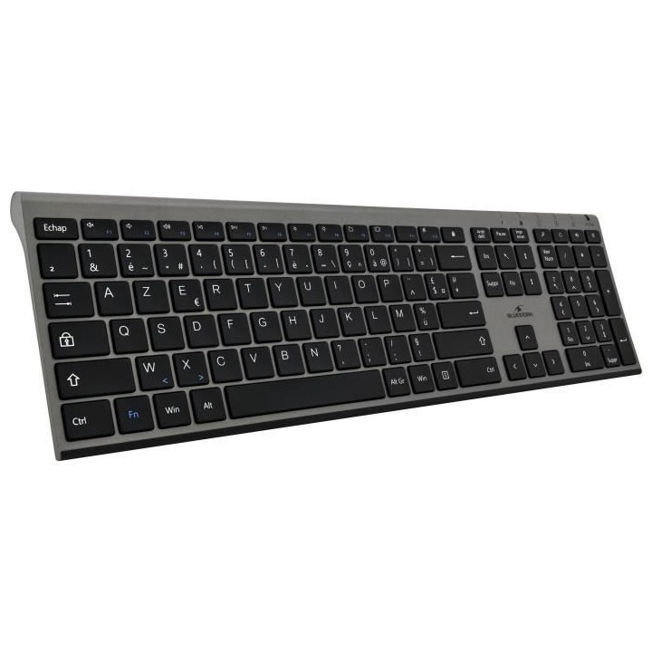 Clavier + souris - BLUESTORK - sans fil - Grapheme - Noir - PACK-WL-PC