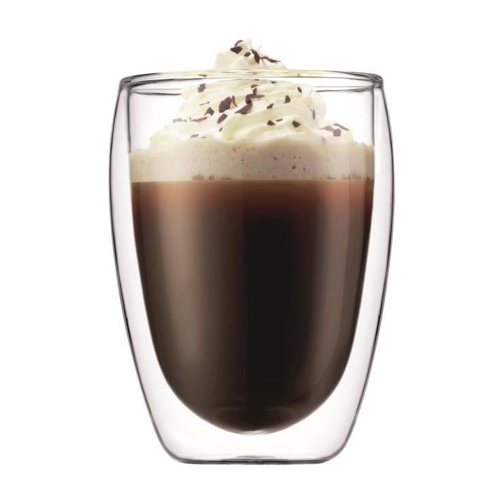 Cafetiere a piston - BODUM - CHAMBORD SET - 8 tasses 1.0 l + 2 verres