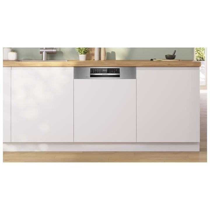 Lave-vaisselle intégrable BOSCH SMI6ECS00E SER6 - 14 couverts - Induc