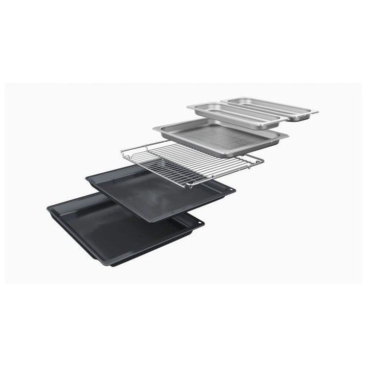 Four vapeur/combiné Softclose Nettoyage Ecoclean- BOSCH SER8 HSG7584B