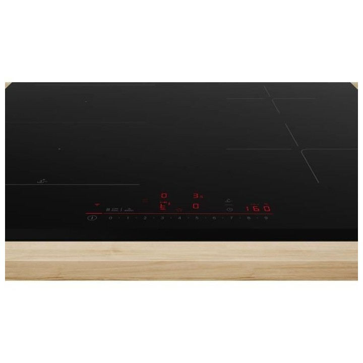 Table induction 60cm - BOSCH SER6 - PVS63KHC1E Noir - 4-foyers - Home