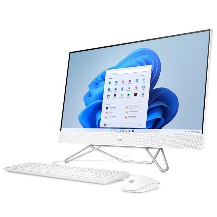 PC All-in-One HP 27-cb0184nf - AMD Athlon Silver 3050U - 8 GB RAM - St