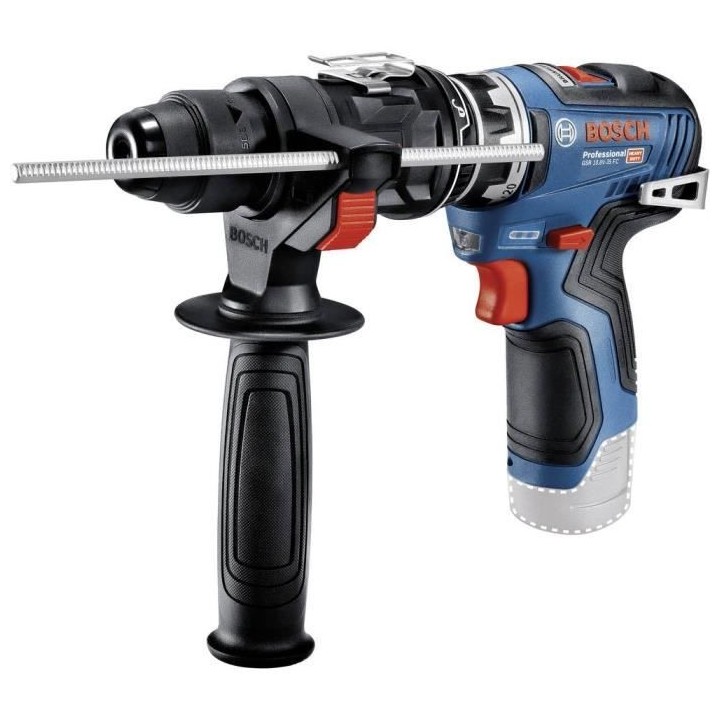 Perceuse-visseuse Bosch Professional GSR 12V-35 FC + embouts + 2 Batte