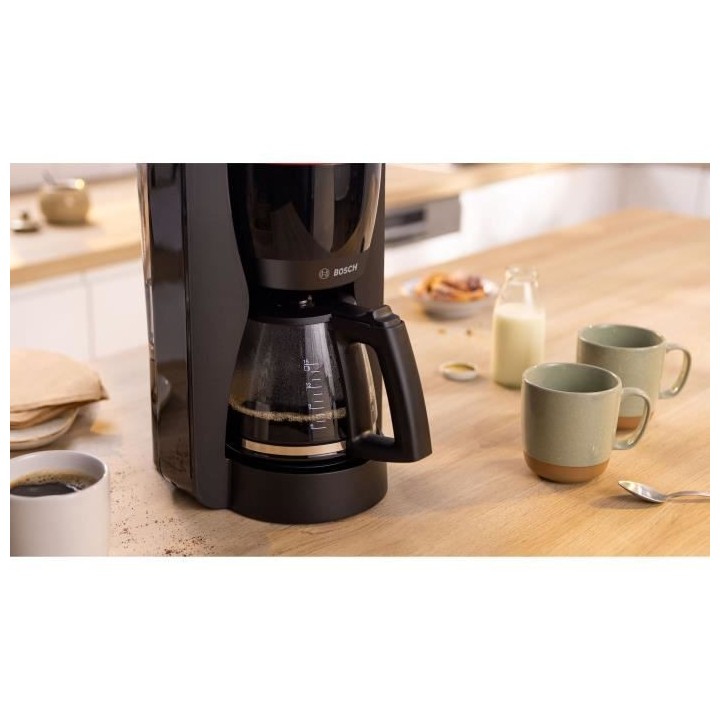 Cafetiere Filtre - BOSCH - TKA2M113 MyMoment - Noire - Capacité 1,25L