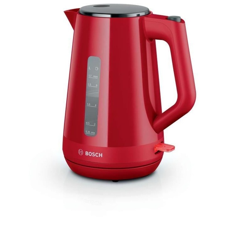Bouilloire - BOSCH - TWK1M124 MyMoment - Rouge - capacité 1,7L - base