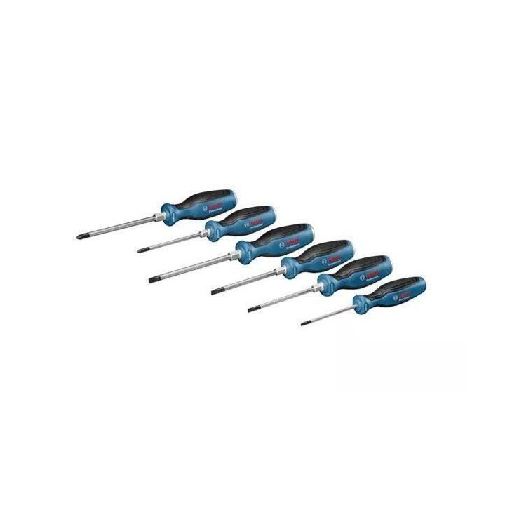 Set de 6 tournevis plat