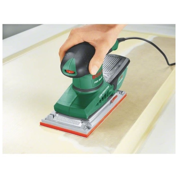 Ponceuse vibrante - BOSCH - PSS 300 AE Microfiltre - Filaire - 250W -