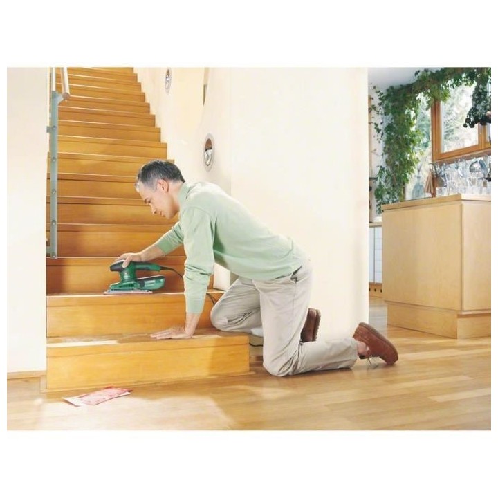 Ponceuse vibrante - BOSCH - PSS 300 AE Microfiltre - Filaire - 250W -