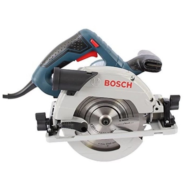 Scie circulaire Bosch Professional GKS 55+ GCE - 1350 W - Capacité de