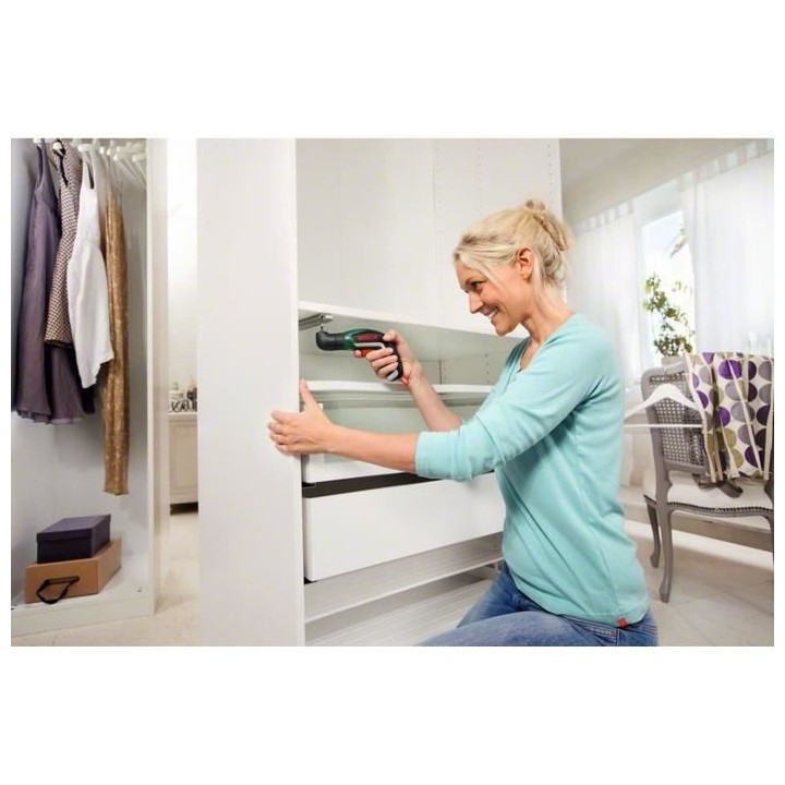 Visseuse sans fil Bosch - IXO Edition Set avec renvoi d'angle et mandr