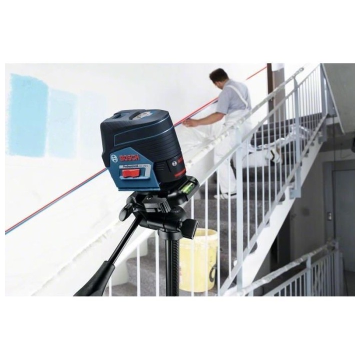 Laser ligne Bosch Professional GCL 2-50 C + RM 2 + BT 150 - 2 croix -