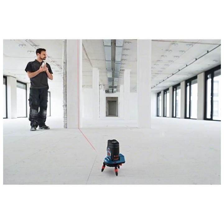 Laser ligne Bosch Professional GCL 2-50 C + RM 2 + BT 150 - 2 croix -