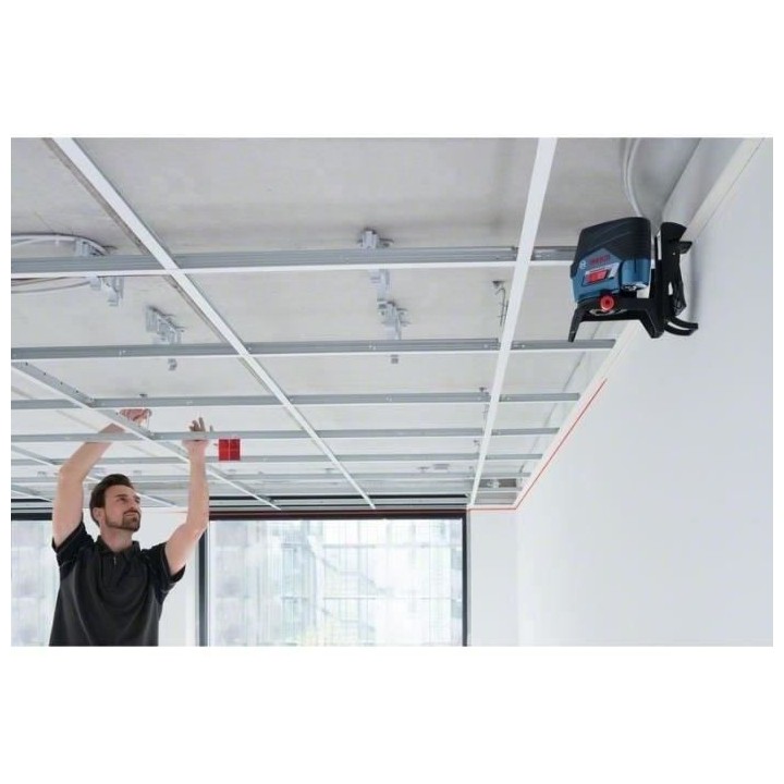 Laser ligne Bosch Professional GCL 2-50 C + RM 2 + BT 150 - 2 croix -
