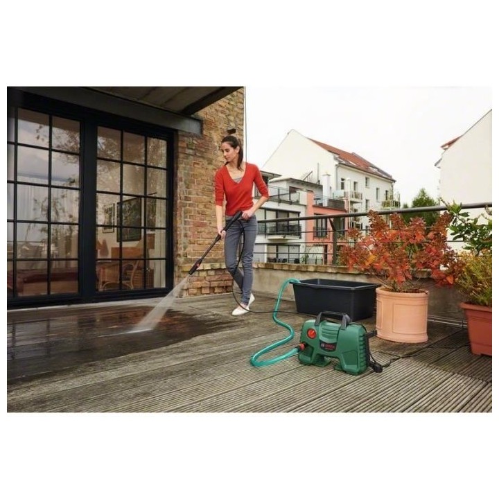 Nettoyeur haute-pression EasyAquatak 110 - BOSCH - 1300 W - Pompe en a