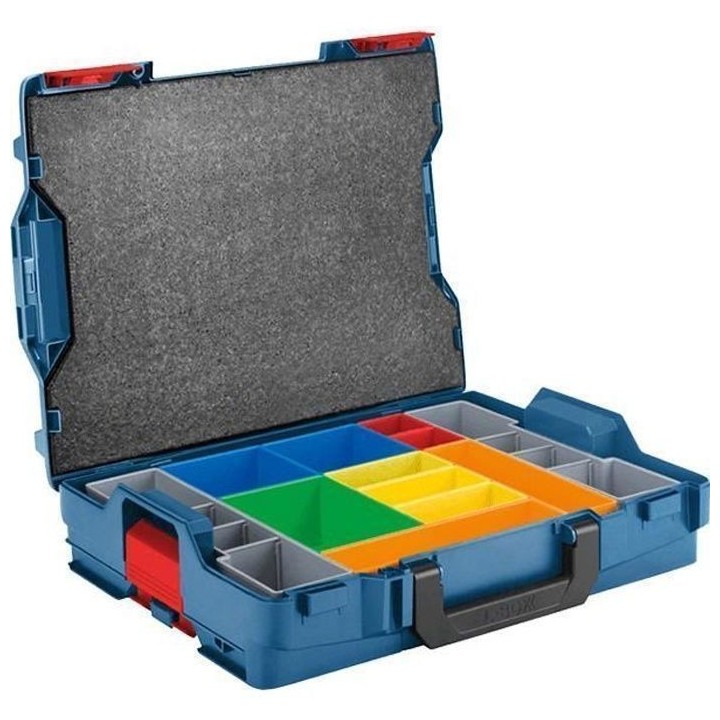 Mobilité Bosch Professional Coffret de transport L-Boxx 102 avec 12 c